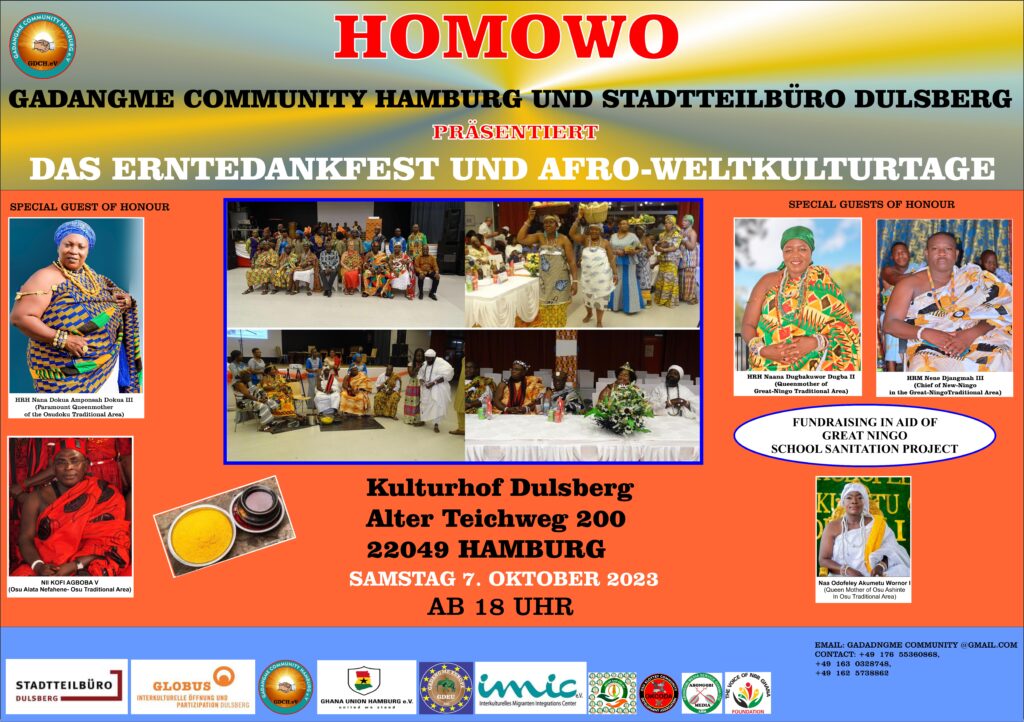 THE ANNUAL GADANGME HOMOWO AND AFRO CULTURAL DAY FESTIVAL CELEBRATIONS 2023